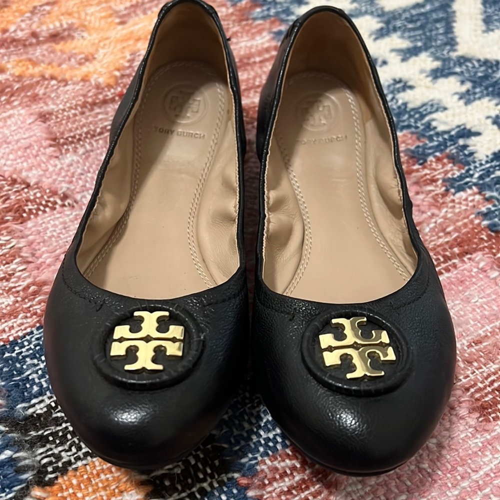 Tory Burch Black ballet flats